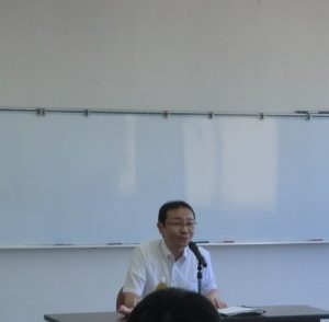 実演販売士　藤沢文学　セミナー講演